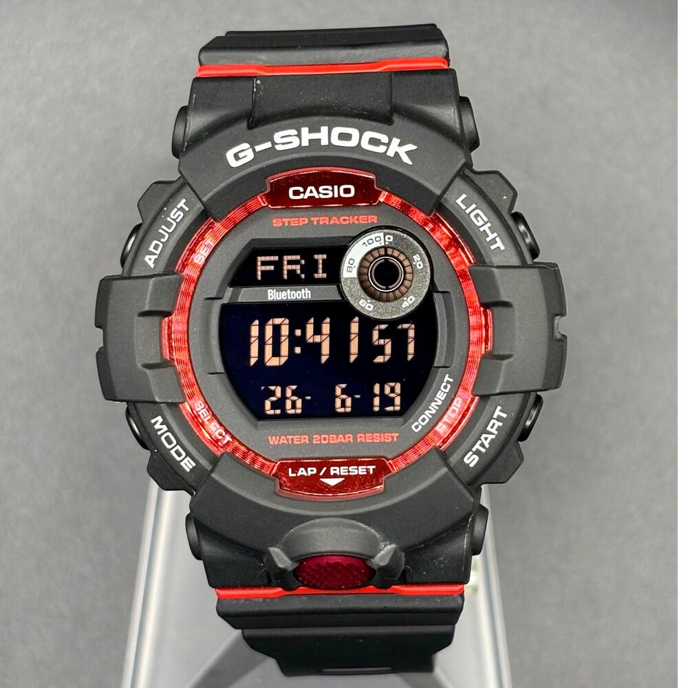 Casio G-Shock Move GBD800-1 Bluetooth Step Tracker Fitness Watch NIB